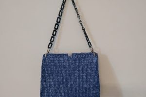 borsa Liza number 26 velvet bag liza number 26